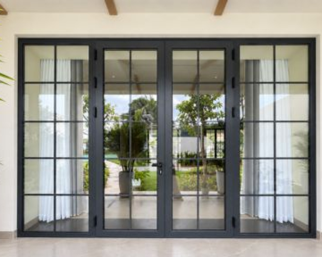 Thi Công Cửa Nhôm Villa Retreat Village Củ Chi | Hải Đăng Windoors