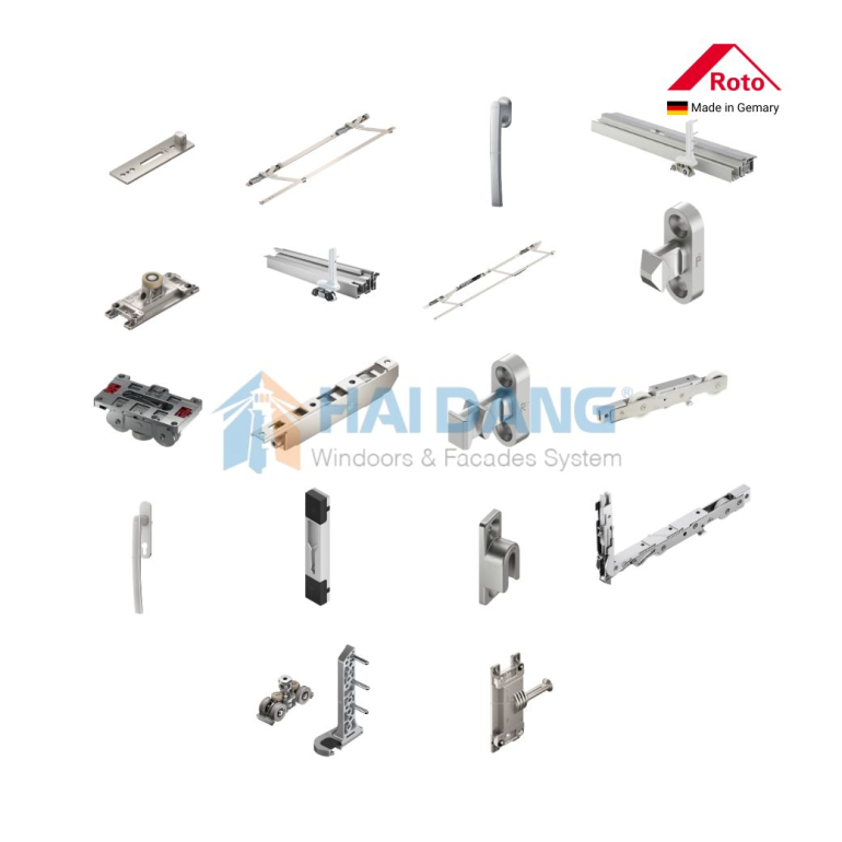 PHỤ KIỆN CỬA NHÔM ROTO FRANK ĐỨC - HẢI ĐĂNG WINDOW